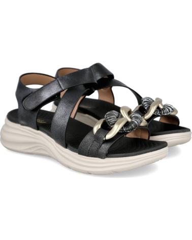 BUBBLE BOBBLE BL2616-2 SANDALIAS PLANAS MUJER NEGRO