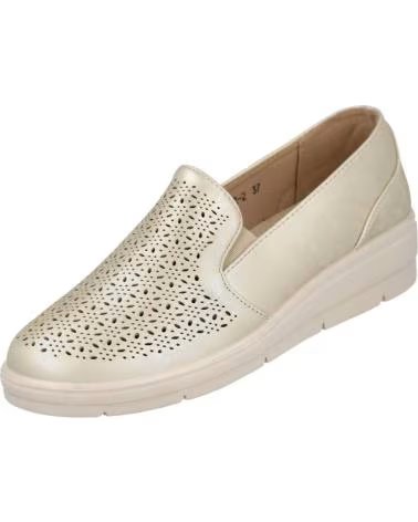 BUBBLE BOBBLE Zapatos De Lona 070-075271 en plateado para mujer PLATINO