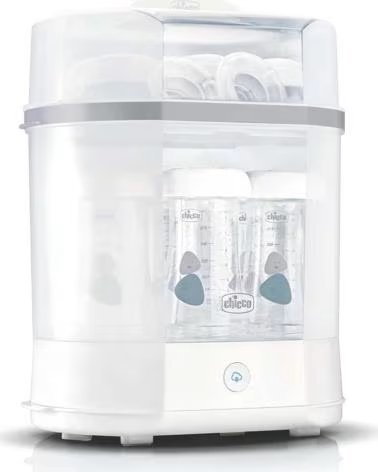 CHICCO ESTERILIZADOR DE BIBERÕES A VAPOR BRANCO 3 EM 1 BLANCO