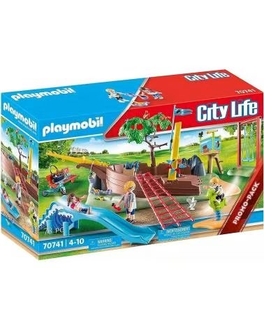 PLAYMOBIL PLAYMOBIL CITY LIFE SPIELPLATZ SET MULTICOLOR