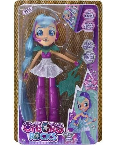 IMC TOYS MUÑECA CYBER ROCKS CON ACCESORIOS MULTICOLOR