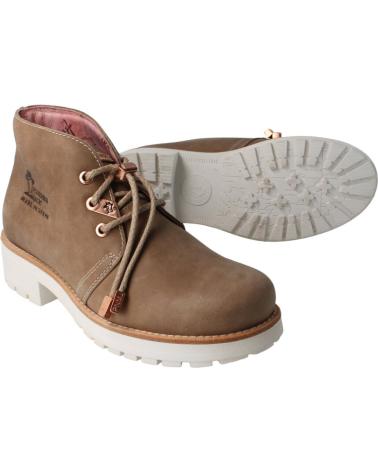 Botins de Mulher PANAMA JACK BOTIN PIEL TAUPE