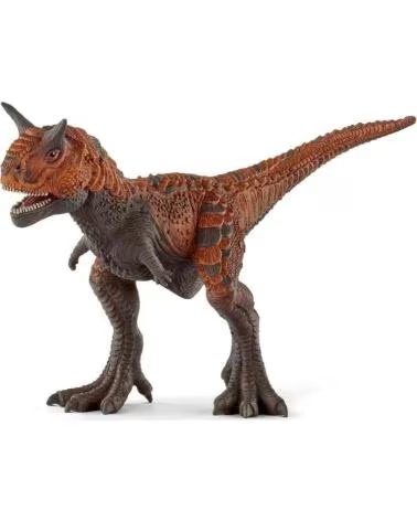SCHLEICH FIGURA DE ACCIÓN DINOSAURIO CARNOTAURUS SCHLEICH MARRóN
