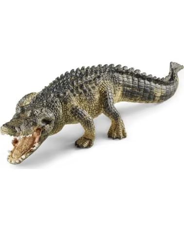 SCHLEICH STATUETTA DI COCCODRILLO REALISTICA SCHLEICH VERDE
