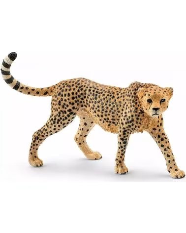 SCHLEICH STATUETTA GHEPARDO SCHLEICH - REPLICA DETTAGLIATA NEGRO