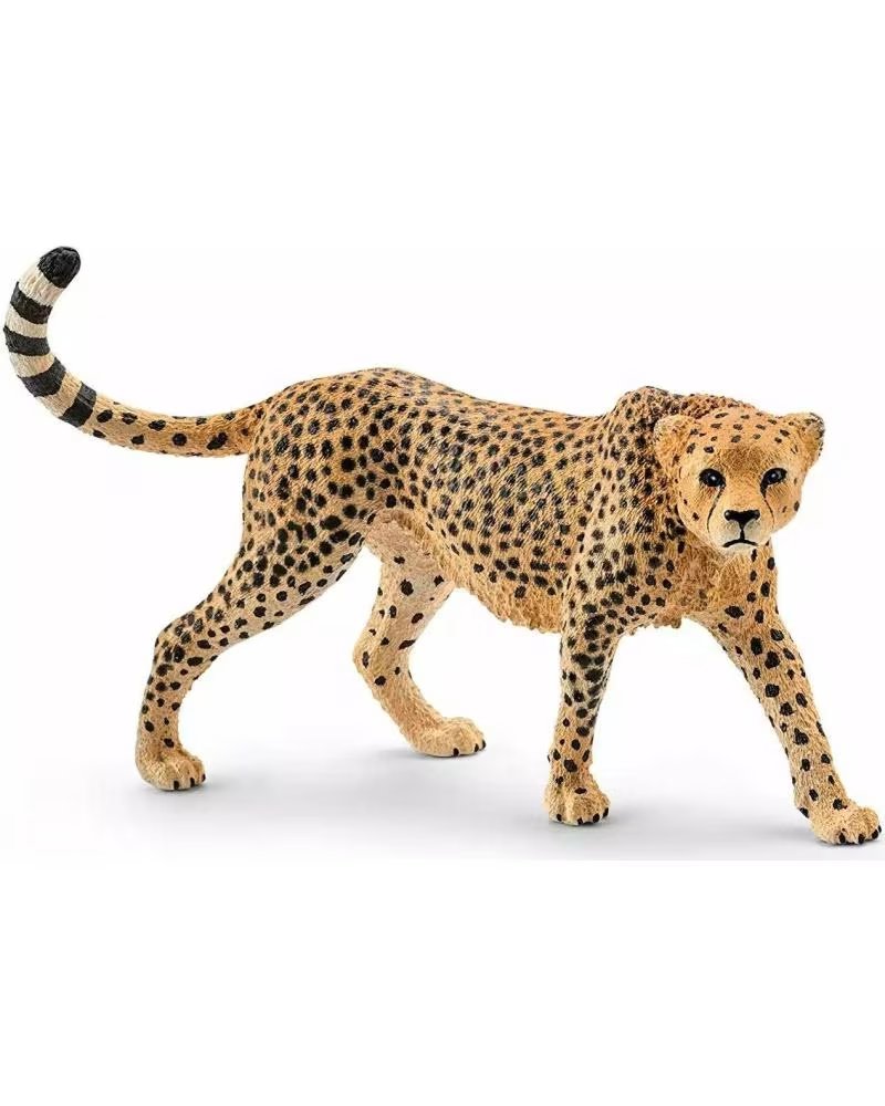 SCHLEICH FIGURA DE GUEPARDO SCHLEICH - RÉPLICA DETALHADA NEGRO