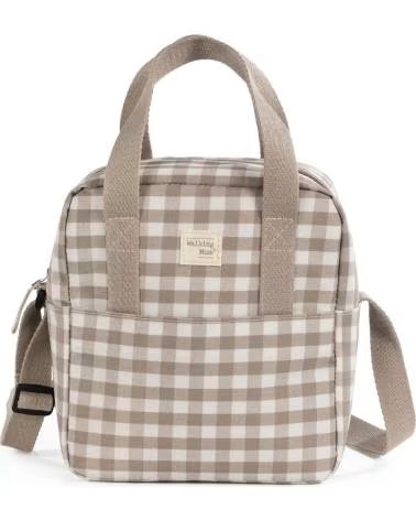 WALKING MUM BOLSO MATERNAL ESTAMPADO VICHY BEIGE