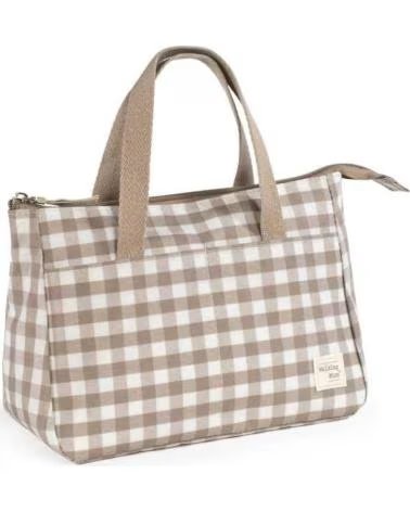 WALKING MUM SACO DE PASSEIO VICHY BEGE WALKING MUM BEIGE