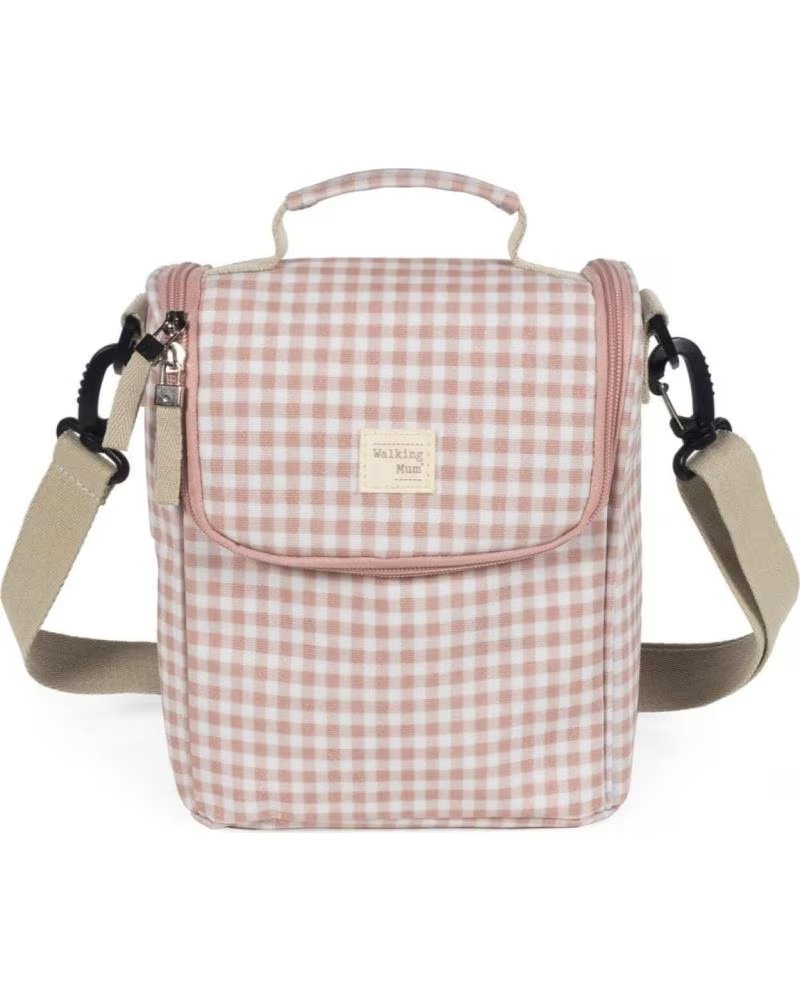 WALKING MUM BOLSA DE MATERNIDADE WALKING MUM VICHY ROSA
