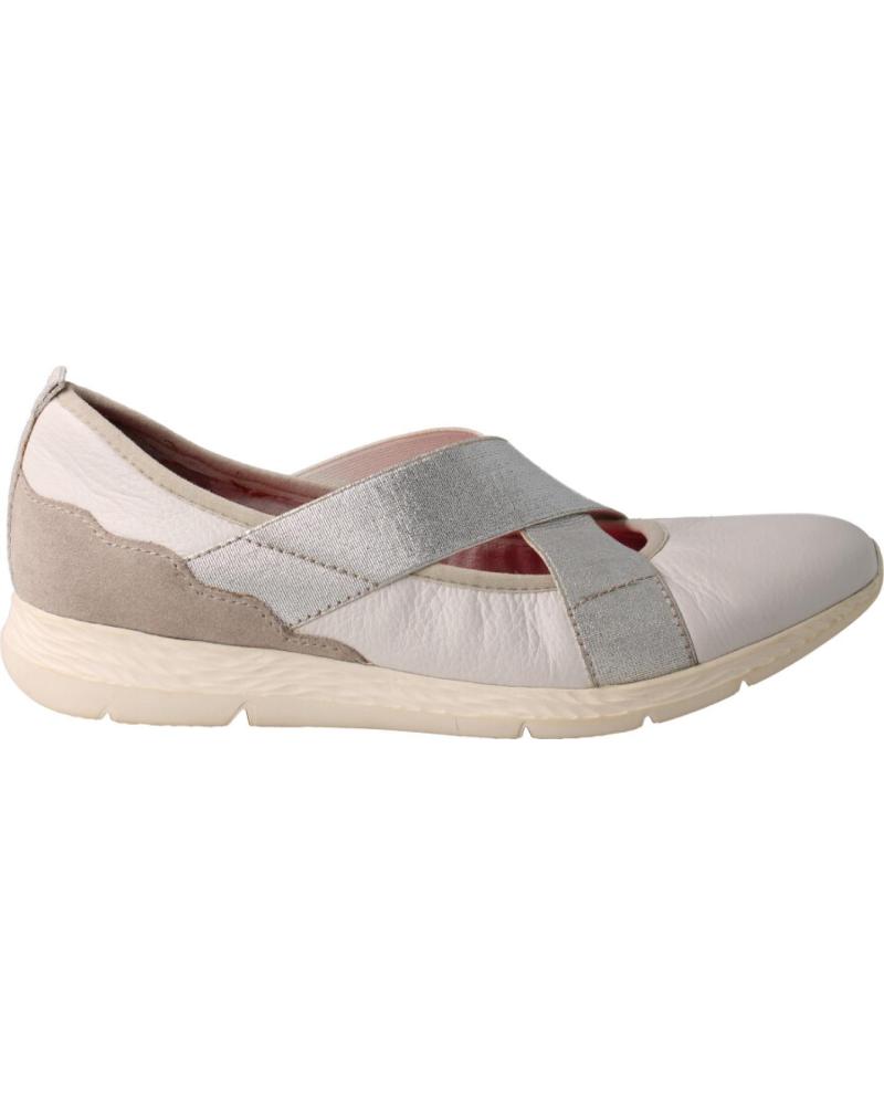 Sabrinas de Mulher TAMARIS ZAPATILLAS ELASTICOS 100 WHITE
