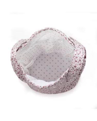 PASITO A PASITO BOLSA ORGANIZADORA FLORAL PARA CARRINHO DE BEBÉ ROSA