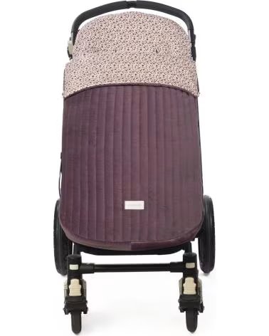 PASITO A PASITO SACCO IMBOTTITO CON PATTA STAMPATA PER PASSEGGINO BURDEOS