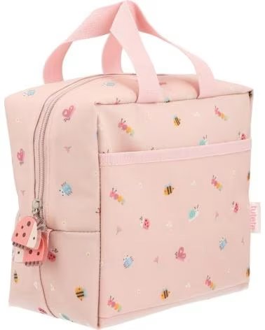 TUTETE BABY-ORGANIZER-TASCHE MIT AUFDRUCK ROSA