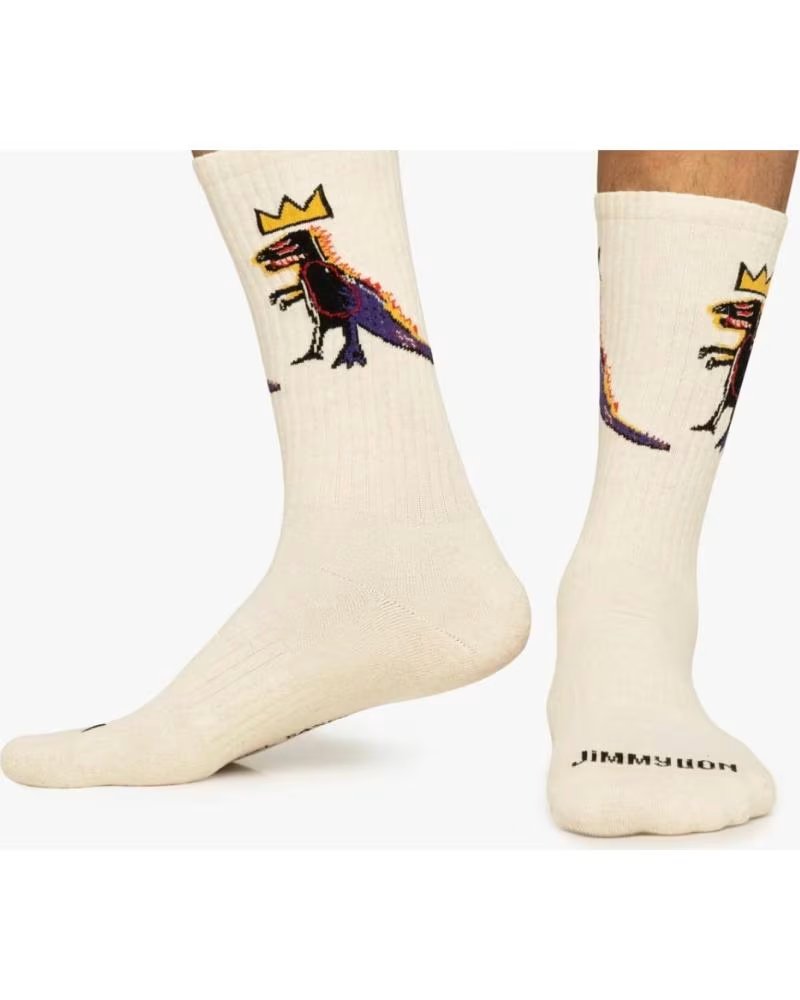 JIMMY LION CALCETINES INSECTS EN PARA UNISEX BEIGE