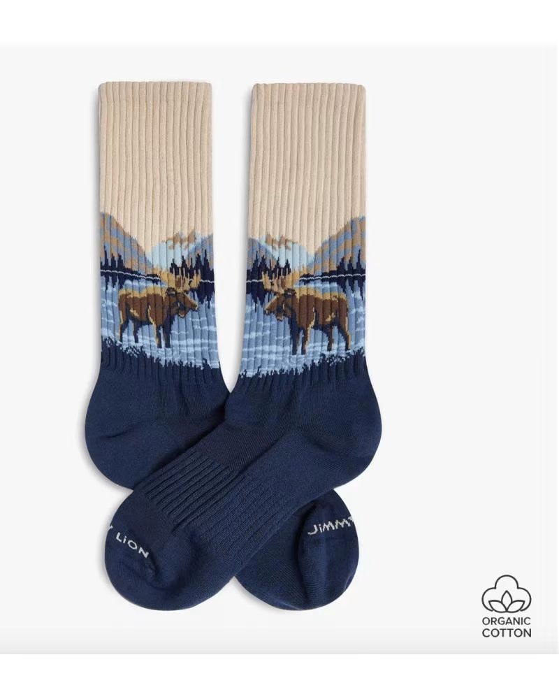 JIMMY LION CALCETINES ATHLETIC ELK LAKE EN PARA UNISEX AZUL