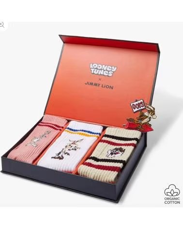 JIMMY LION CALCETINES ATHLETIC LOONEY TUNES PACK EN PARA UNI MULTICOLOR
