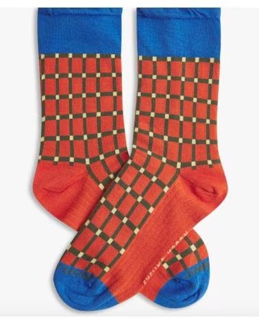 JIMMY LION CALCETINES EVELINA KROON PATTERN 2 EN MULTICOLOR PARA UNISEX NARANJA