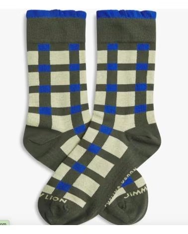 JIMMY LION CALCETINES EVELINA KROON PATTERN 3 EN PARA UNISEX VERDE