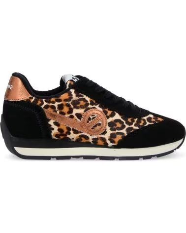 NO NAME - CITY RUN JOGGER W LEO-SUEDE SMOKE