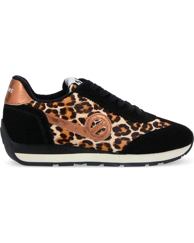 NO NAME - CITY RUN JOGGER W LEO-SUEDE SMOKE