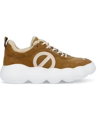 NO NAME - GONG JOGGER SUEDE-FUR TAN