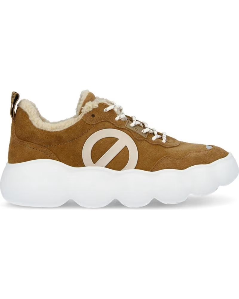 NO NAME - GONG JOGGER SUEDE-FUR TAN