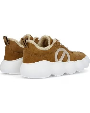 NO NAME - GONG JOGGER SUEDE-FUR TAN