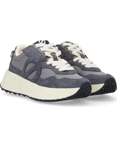 NO NAME - CARTER JOGGER W H SUEDE-KNIT SMOKE