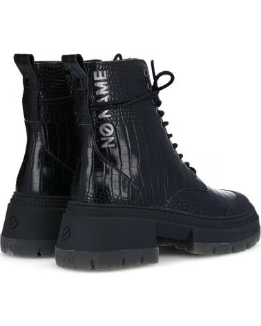 NO NAME - STRONG RANGER BOOTS PRINT CROCO BLACK