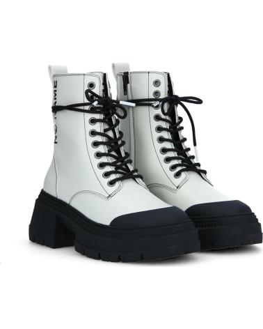 NO NAME - STRONG RANGER BOOTS NAPPA RECYCLED WHITE