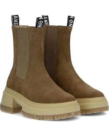 NO NAME - STRONG JODHPUR SUEDE TABAC