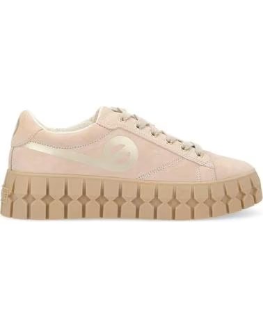 NO NAME - PLAY SNEAKER W SUEDE-PRINT NUDE