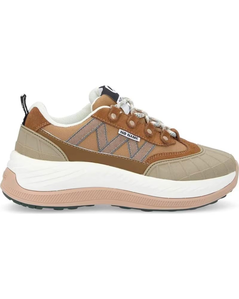NO NAME - EXPLO RUNNER W NYLON-SDE-STRIP TAUPE