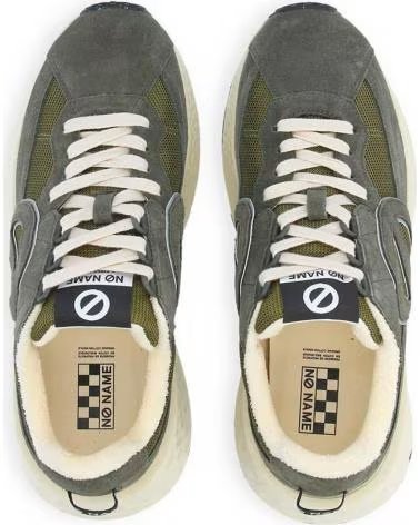 NO NAME - CARTER RUNNER M SUEDE-KNIT GREEN