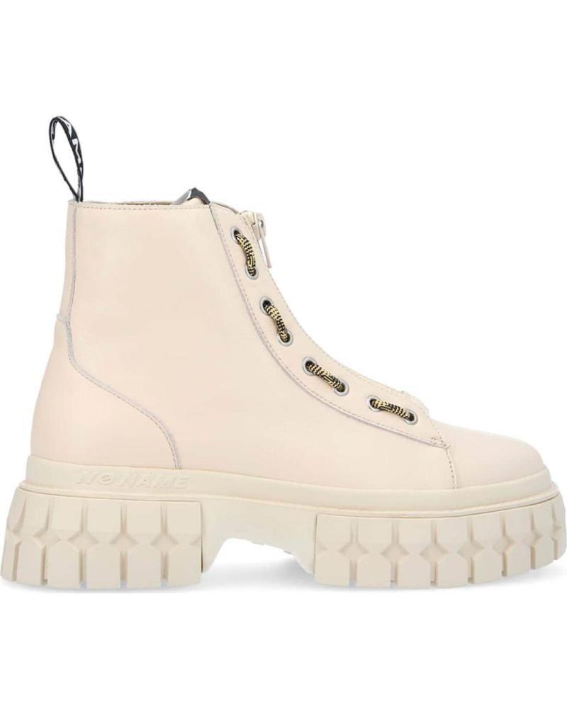 NO NAME - GRAVITEE ZIP BOOTS W NAPPA GRA DOVE-GOLD
