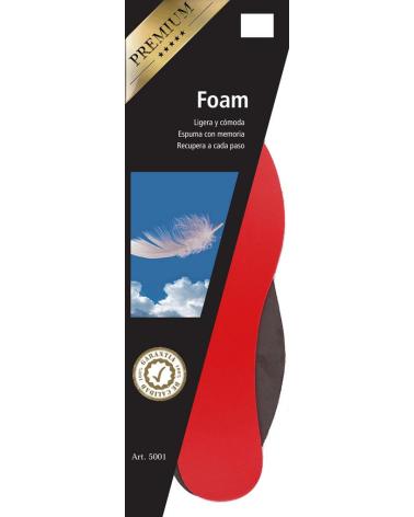 NORTE PLANTILLAS FOAM ROJO