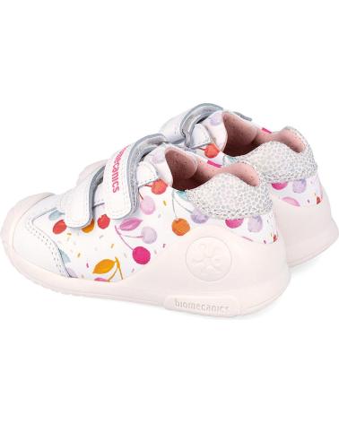 BIOMECANICS DEPORTIVA DE NINA 262102 BIOGATEO CASUAL BLANCOB050