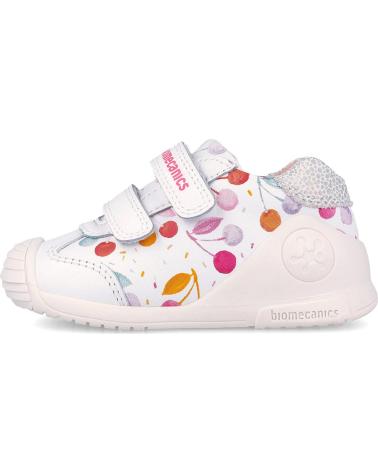 BIOMECANICS DEPORTIVA DE NINA 262102 BIOGATEO CASUAL BLANCOB050