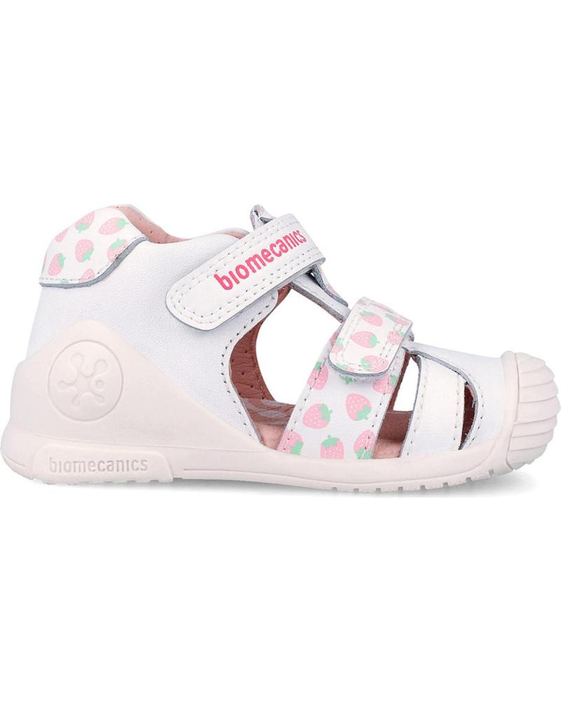 BIOMECANICS SANDALIAS PARA NINA 262107 ESTAMPADO BIOGATEO BLANCOB050