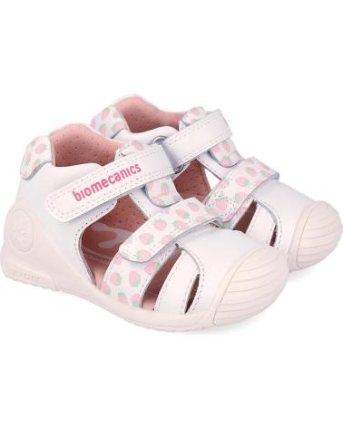 BIOMECANICS SANDALIAS PARA NINA 262107 ESTAMPADO BIOGATEO BLANCOB050