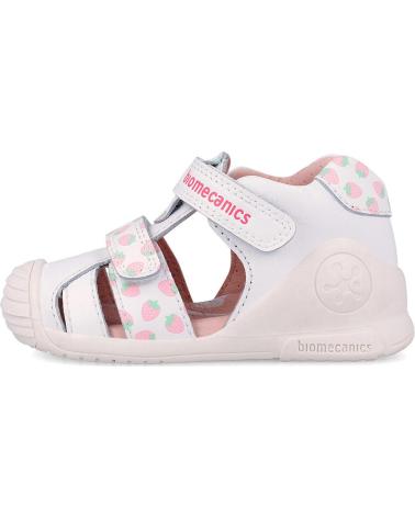 BIOMECANICS SANDALIAS PARA NINA 262107 ESTAMPADO BIOGATEO BLANCOB050