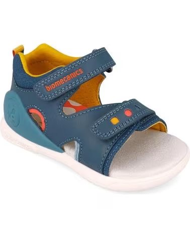 BIOMECANICS SANDALIAS NINO MODELO 262147B COLOR AZUL PETROL