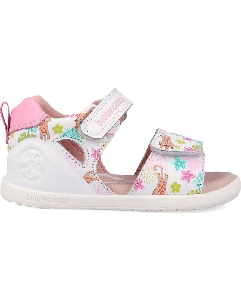 BIOMECANICS SANDALIA PARA NINA 262163 WIDER ESTAMPADA BLANCOA050