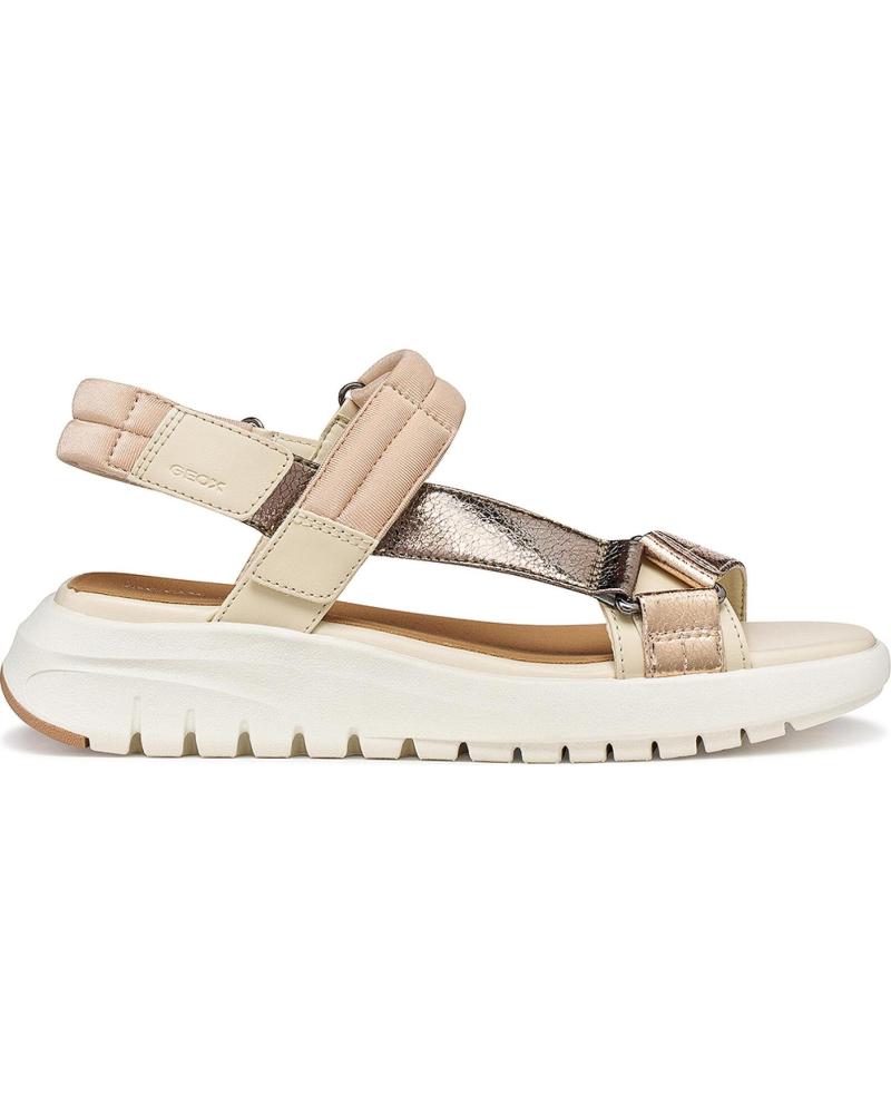 GEOX SANDALIAS PARA MUJER D65BSD D FLEXTRIDE DKBEIGE