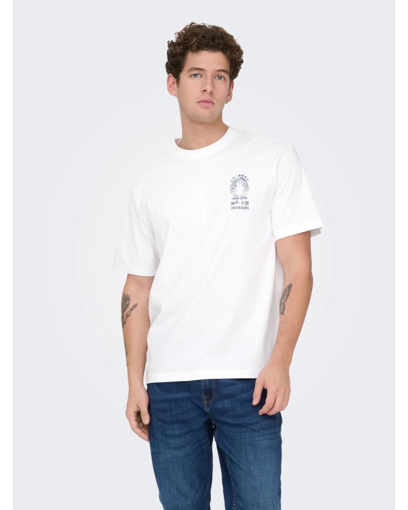 ONLY SONS CAMISETAS DE CHICO 22038836 GRIS