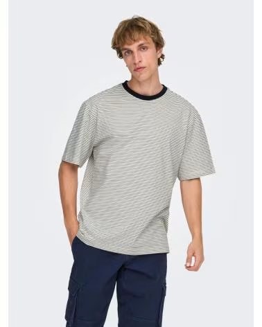ONLY SONS CAMISETAS DE CHICO 22036384 GRIS
