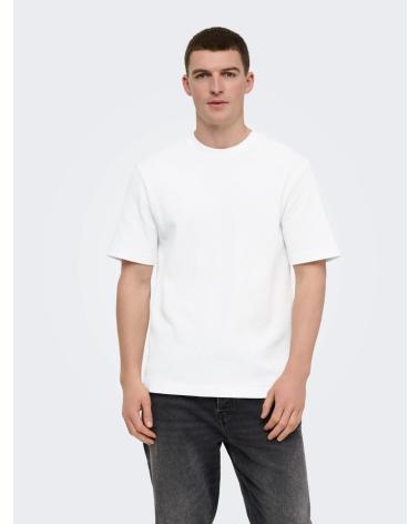ONLY SONS CAMISETAS DE CHICO 22034263 BLANCO
