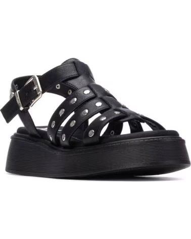 XTI SANDALIAS GLADIADOR CON TACHUELAS REF 1172150 NEGRO