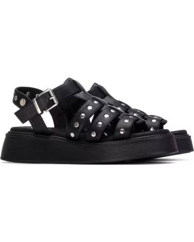 XTI SANDALIAS GLADIADOR CON TACHUELAS REF 1172150 NEGRO