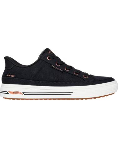 SKECHERS SNEAKERS MUJER ARCH FIT ARCADE - SEE YA THERE NEGRO